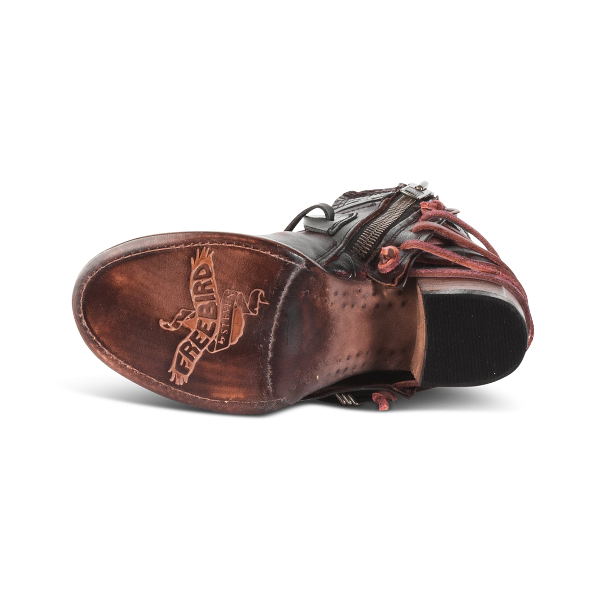 Crue wine multi FREEBIRD by Steven leather imprinted sole