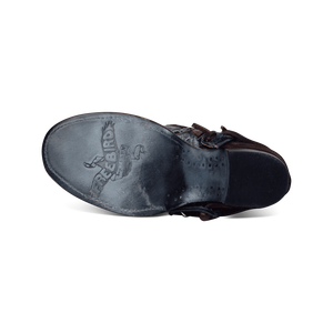 Crue navy multi FREEBIRD by Steven leather imprinted sole